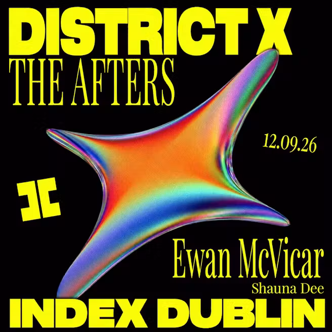 District X Ewan McVicar Flyer