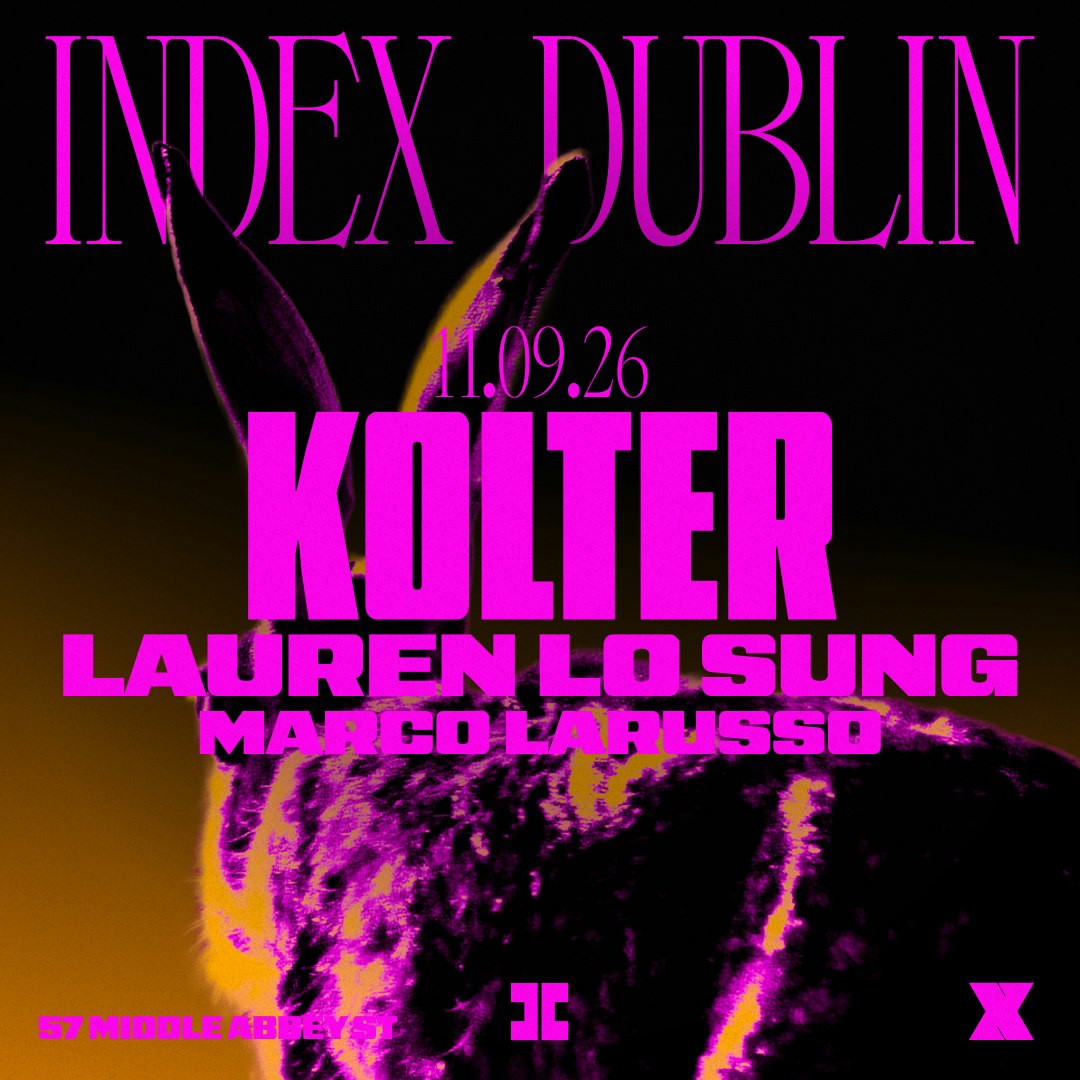 Kolter Index Dublin Poster